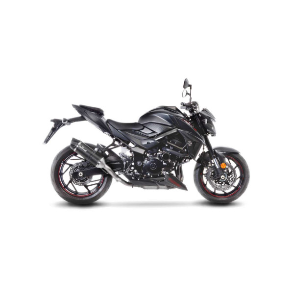 Вихлопна система LeoVince LV One Evo Slip-On, Carbon для Suzuki GSX-S 750 / Z ABS 17-20, GSX-S 750 / Z ABS A2 19-20