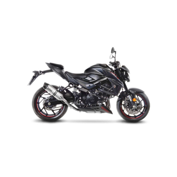 Вихлопна система LeoVince LV One Evo Slip-On, нержавіюча сталь для Suzuki GSX-S 750 / Z ABS 17-20, GSX-S 750 / Z ABS A2 19-20