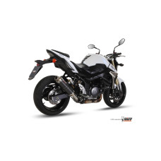 Глушник мотоцикловий Slip-On (GP) MIVV для Suzuki GSR 750 (11-16) carbon