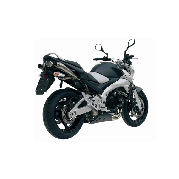 Глушники мотоциклов Slip-On (X-Cone) MIVV для Suzuki GSR 600 (06-10) срібний