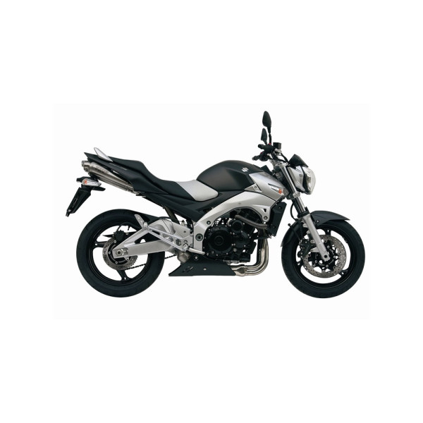 Глушники мотоциклов Slip-On (X-Cone) MIVV для Suzuki GSR 600 (06-10) срібний