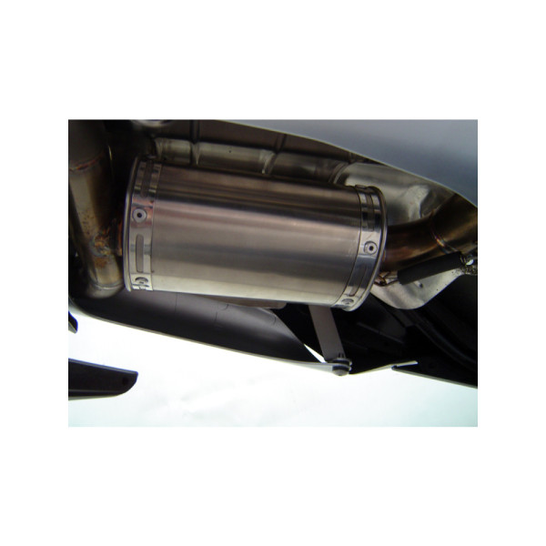 Глушник G.P.R Titanium Oval Slip-On, Aluminium - Suzuki GSR 600 Ghost line 06-11