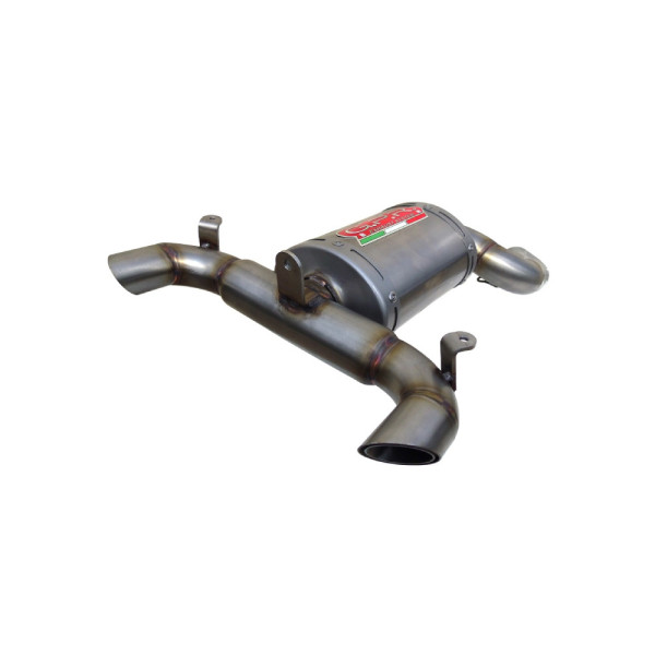 Глушник G.P.R Titanium Oval Slip-On, Aluminium - Suzuki GSR 600 Ghost line 06-11