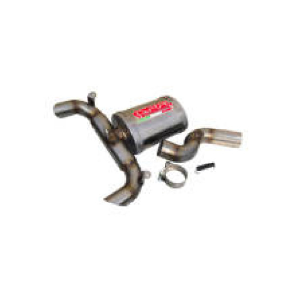 Глушник G.P.R Titanium Oval Slip-On, Aluminium - Suzuki GSR 600 Ghost line 06-11