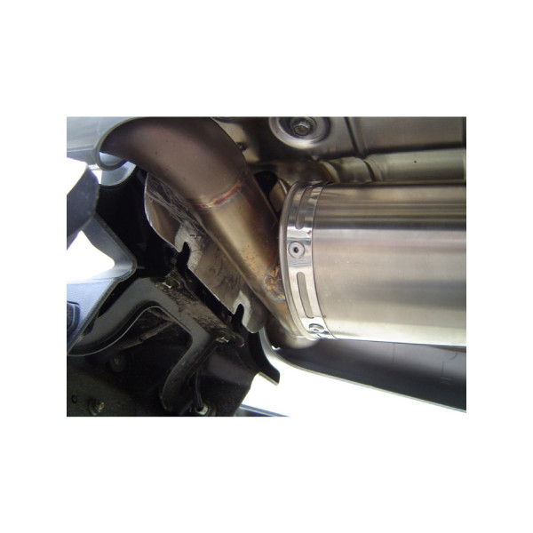 Глушник G.P.R Alluminio Ghost Slip-On, Aluminium - Suzuki GSR 600 Ghost line 06-11