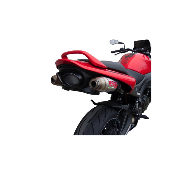 Подвійний глушник G.P.R Deeptone Inox Slip-On, Нержавіюча сталь - Suzuki GSR 600 06-11