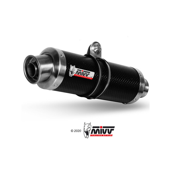 Вихлопна система Slip-On (GP) MIVV для Suzuki GSX-R 600 / 750 (11-16) карбон