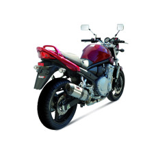 Глушник мотоцикловий Slip-On Line (Suono) MIVV для Suzuki GSF650 Bandit (07-15) / GSX650 F (08-15) срібний