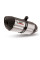 Глушник мотоцикловий Slip-On Line (Suono) MIVV для Suzuki GSF650 Bandit (07-15) / GSX650 F (08-15) срібний
