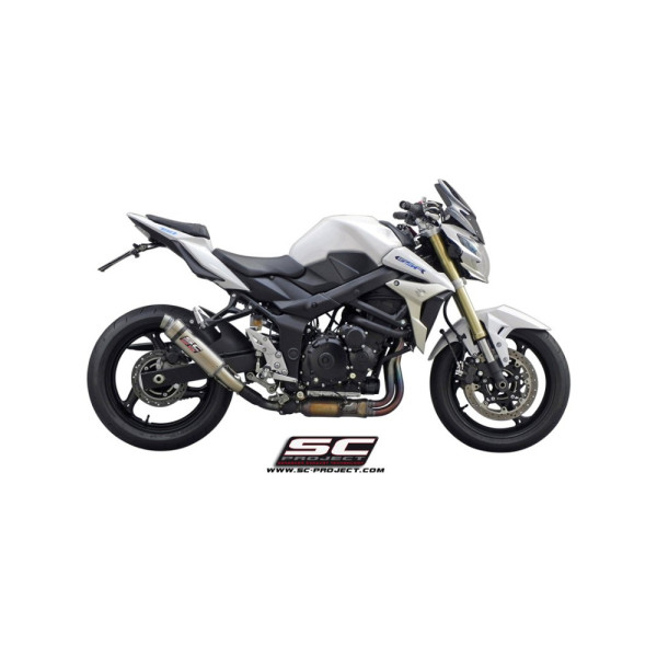 Глушник SC-Project GP-M2 Carbon / Titanium - Suzuki GSR 750 10-17