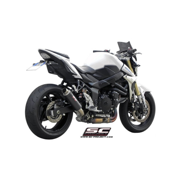 Глушник SC-Project GP-M2 Carbon / Titanium - Suzuki GSR 750 10-17