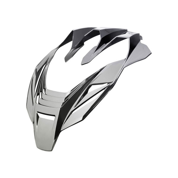Верхній спойлер для шолома Icon Airflite Airfoil SB срібний
