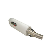 Вихлопна система G.P.R Albus Ceramic Mid-Line, Aluminium - Suzuki V-Strom DL 650 12-16 e3