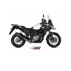 Повний вихлопний колектор (Oval) MIVV для Suzuki DL 650 V-Strom / XT (17-) карбон