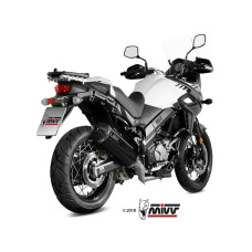 Повний вихлопний системи (Speed Edge) MIVV для Suzuki DL 650 V-Strom (17-) чорний