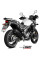 Повний вихлопний системи (Speed Edge) MIVV для Suzuki DL 650 V-Strom (17-) чорний
