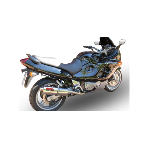Глушник G.P.R Trioval Slip-On, Нержавіюча сталь - Suzuki GSF 650 Bandit S 05-06