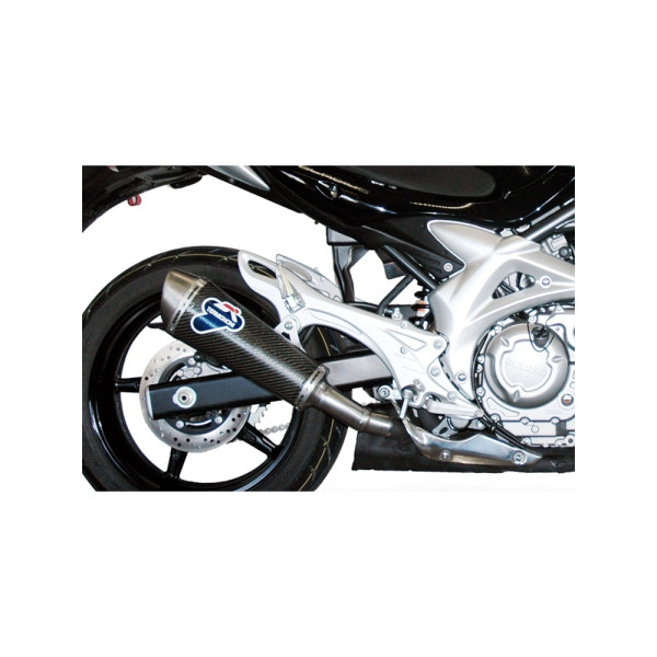 Глушник Termignoni Slip-On з нержавіючої сталі, вуглецеве волокно для Suzuki Gladius 650 (09-15)