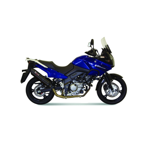 Повний вихлопний комплект (Suono) MIVV для Suzuki DL 650 V-Strom (04-06) чорний