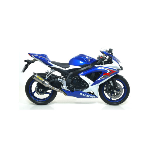 Глушник Arrow Thunder Алюміній + Вуглецеве волокно - Suzuki GSX-R 600/750 i.e. 08-10