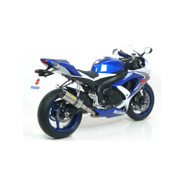 Глушник Arrow Thunder Алюміній + Вуглецеве волокно - Suzuki GSX-R 600/750 i.e. 08-10