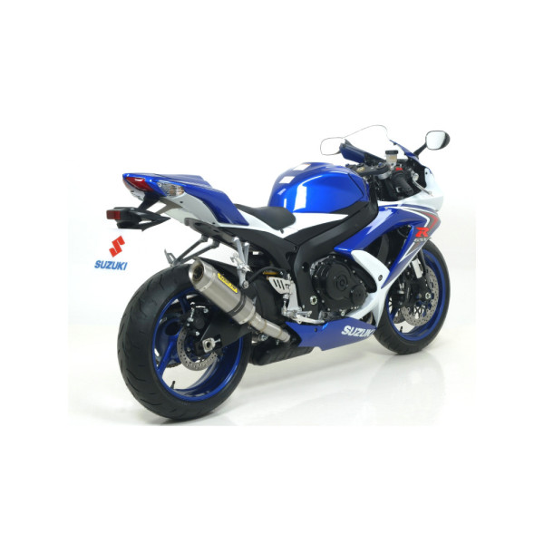 Глушник Arrow Thunder Алюміній + Нержавіюча сталь - Suzuki GSX-R 600/750 i.e. 08-10