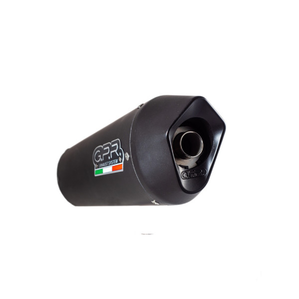 Глушник G.P.R Furore Nero Racing Slip-On, Чорний Алюміній - Suzuki GSX-S 750 17-20 e4