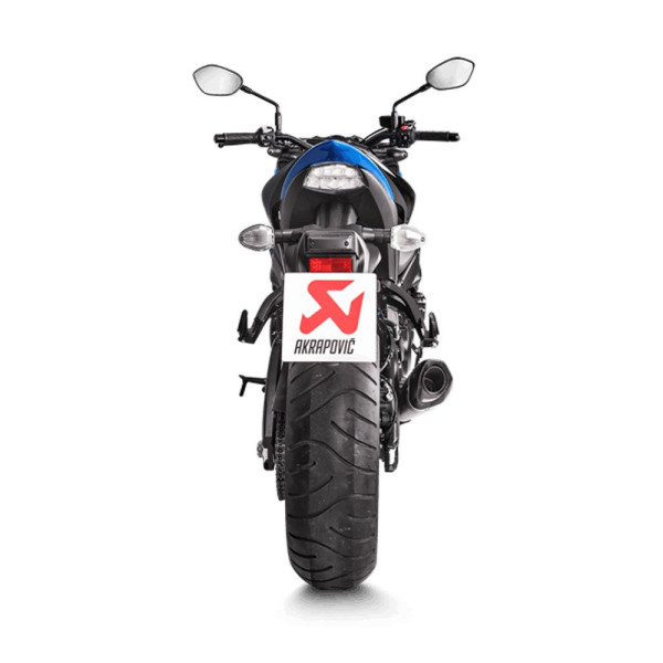 Глушник мотоцикловий Slip-On Line Титан + Вуглецеве волокно Akrapović для Suzuki GSX-S 1000 / F 15-20