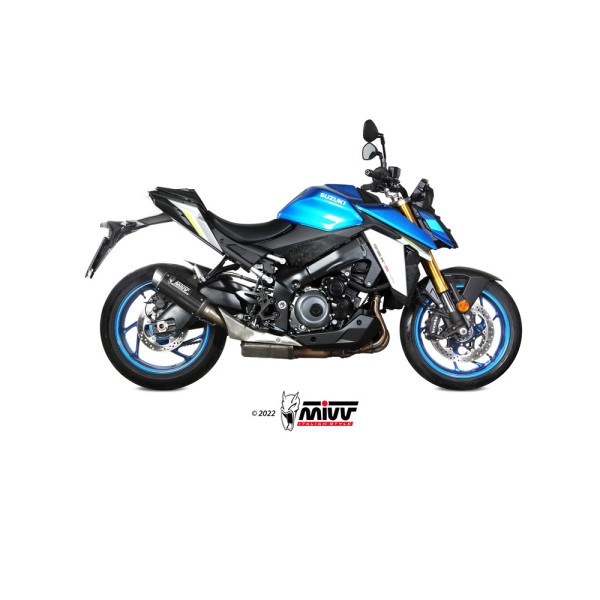 Глушник мотоцикловий Slip-On (GP Pro) MIVV для Suzuki GSX-S 950 / 1000 (21-) carbon