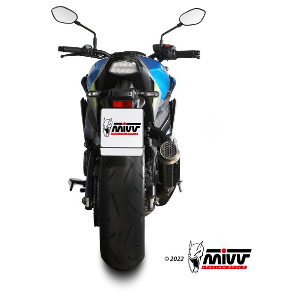 Глушник мотоцикловий Slip-On (GP Pro) MIVV для Suzuki GSX-S 950 / 1000 (21-) carbon