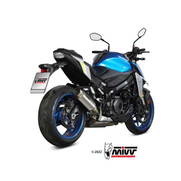 Глушник мотоцикловий Slip-On (GP Pro) MIVV для Suzuki GSX-S 950 / 1000 (21-) титановий