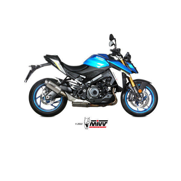 Глушник мотоцикловий Slip-On (GP Pro) MIVV для Suzuki GSX-S 950 / 1000 (21-) титановий