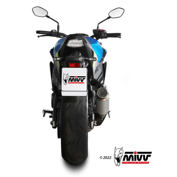 Глушник мотоцикловий Slip-On (GP Pro) MIVV для Suzuki GSX-S 950 / 1000 (21-) титановий