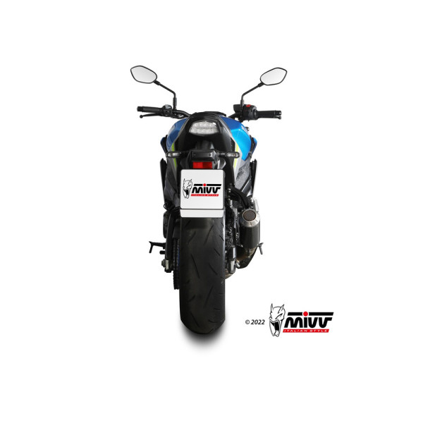 Глушник мотоцикловий Slip-On Line (MK3) MIVV для Suzuki GSX-S 950 / 1000 (21-) carbon