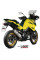 Глушник мотоцикловий Slip-On Line (Oval) MIVV для Suzuki DL1000 V-Strom 1000 / XT (14-20) / V-Strom 1050 / XT (20-) срібний