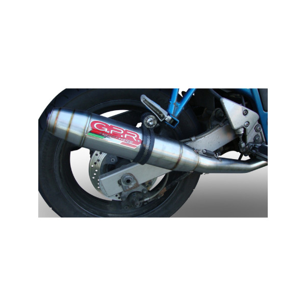 Глушник G.P.R Deeptone Inox Slip-on, Нержавіюча сталь - Suzuki GSF 1200 Bandit / S 05-06