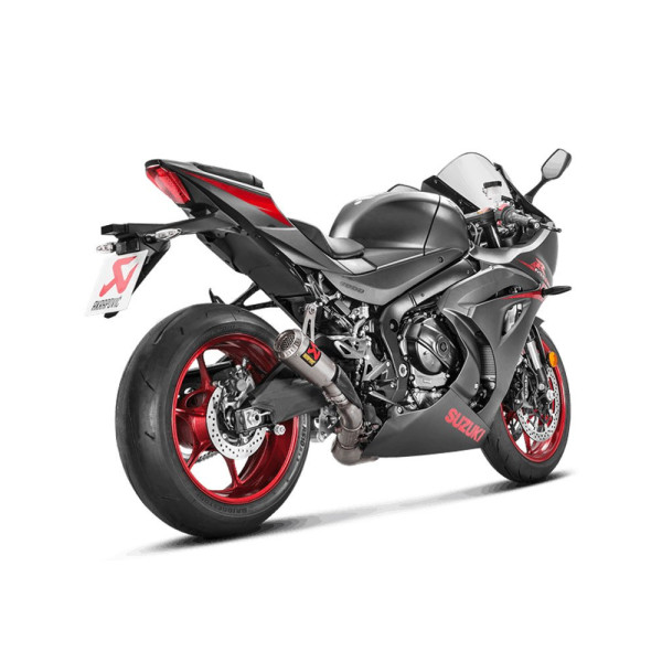 Глушник мотоцикловий Akrapovič Slip-On Line Suzuki GSX-R 1000 (17-21) титан