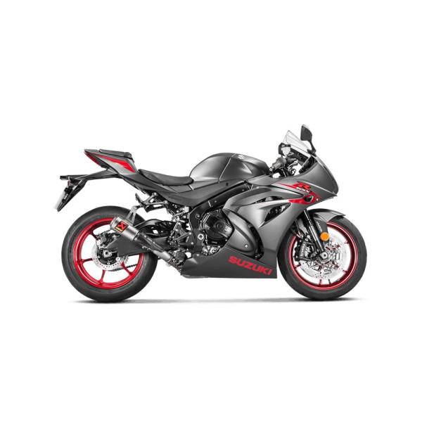 Глушник мотоцикловий Akrapovič Slip-On Line Suzuki GSX-R 1000 (17-21) титан