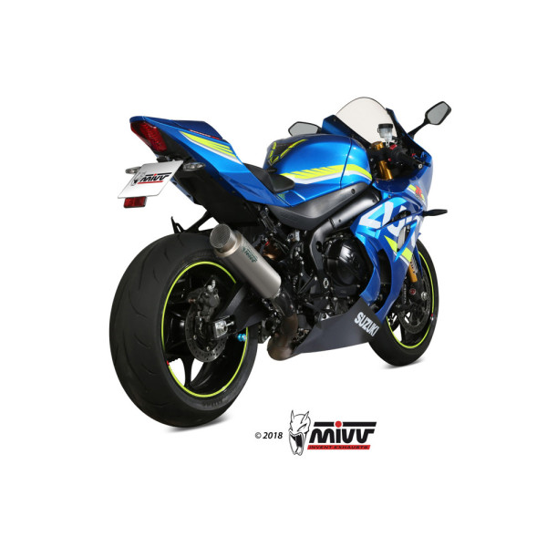 Вихлопна система Slip-On (GP Pro) MIVV для Suzuki GSX-R 1000 (17-20) титановий