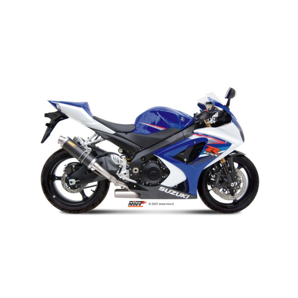 Вихлопні системи Slip-On (GP) MIVV для Suzuki GSX-R 1000 (07-08) карбон