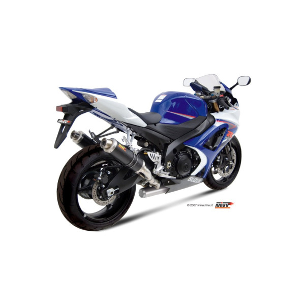 Вихлопні системи Slip-On (GP) MIVV для Suzuki GSX-R 1000 (07-08) карбон