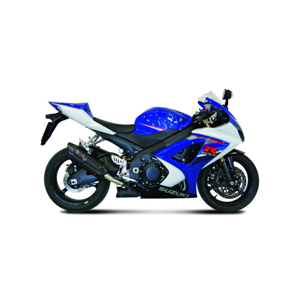Вихлопні системи Slip-On Line (Suono) MIVV для Suzuki GSX-R 1000 (07-08) чорні