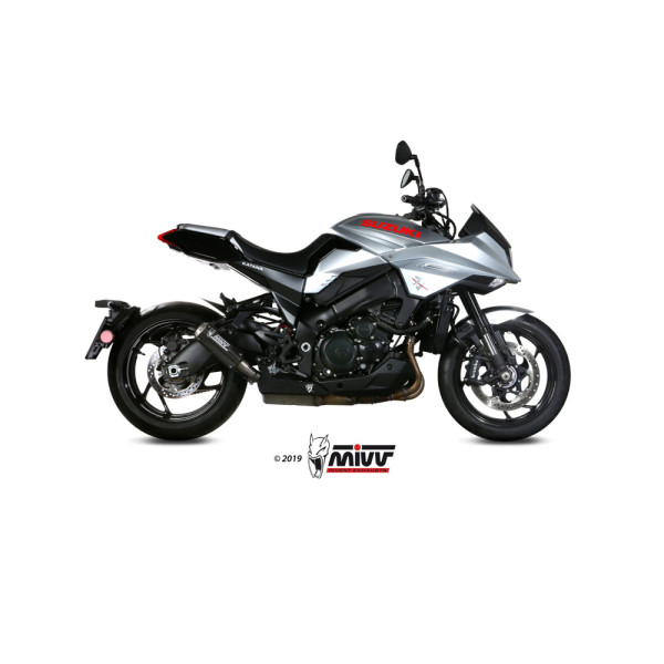 Глушник мотоцикловий Slip-On Line (MK3) MIVV для Suzuki Katana 1000 (19-) карбон