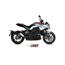 Глушник мотоцикловий Slip-On Line (MK3) MIVV для Suzuki Katana 1000 (19-) срібний