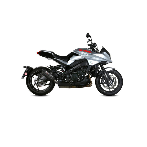 Глушник мотоцикловий Slip-On Line (Suono) MIVV для Suzuki Katana 1000 (19-) чорний