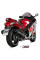 Випускні системи Slip-On Line (Oval) MIVV для Suzuki GSX-R 1300 Hayabusa (08-17) карбон