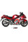 Випускні системи Slip-On Line (Speed Edge) MIVV для Suzuki GSX-R 1300 Hayabusa (08-17) сріблясті