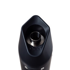 Подвійний глушник G.P.R Furore Nero Slip-On, Чорний алюміній - Triumph Street Triple 675 07-12