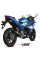 Випускний глушник Slip-On (GP Pro) MIVV для Suzuki GSX 250 R (17-20) чорний