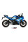 Випускний глушник Slip-On (GP Pro) MIVV для Suzuki GSX 250 R (17-20) чорний